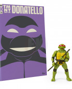 Teenage Mutant Ninja Turtles BST AXN x IDW akčná figúrka & Comic Book Donatello Exclusive 13 cm
